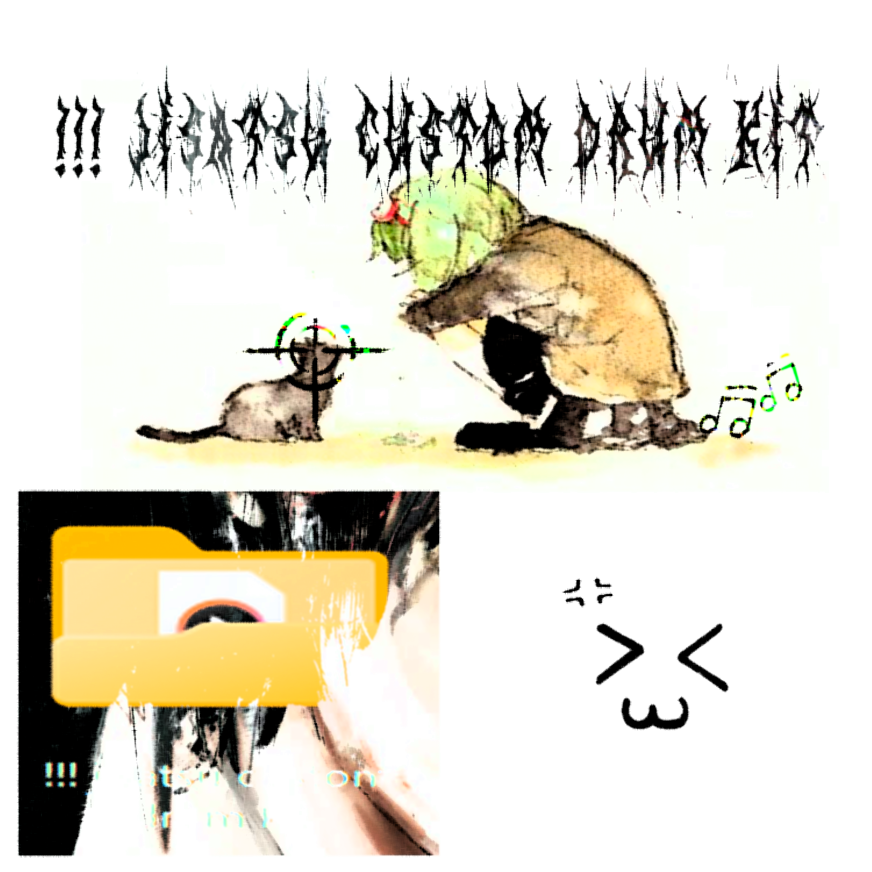 !!! jisatsu custom drum kit