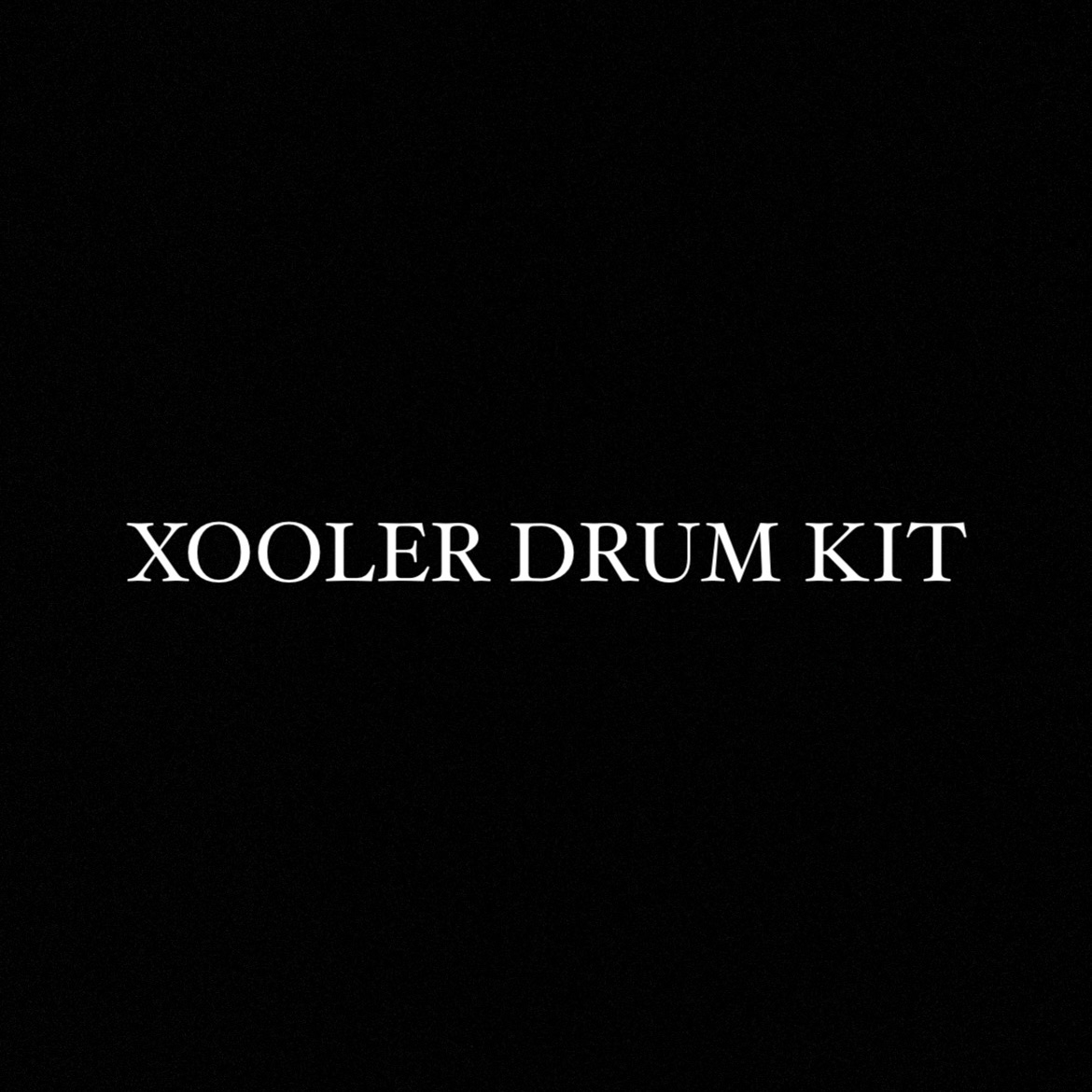 XOOLER DRUM KIT @hidrethic
