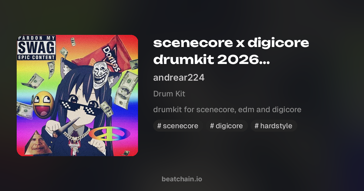 scenecore x digicore drumkit 2026 @prodandrear224 — drum kit от ...