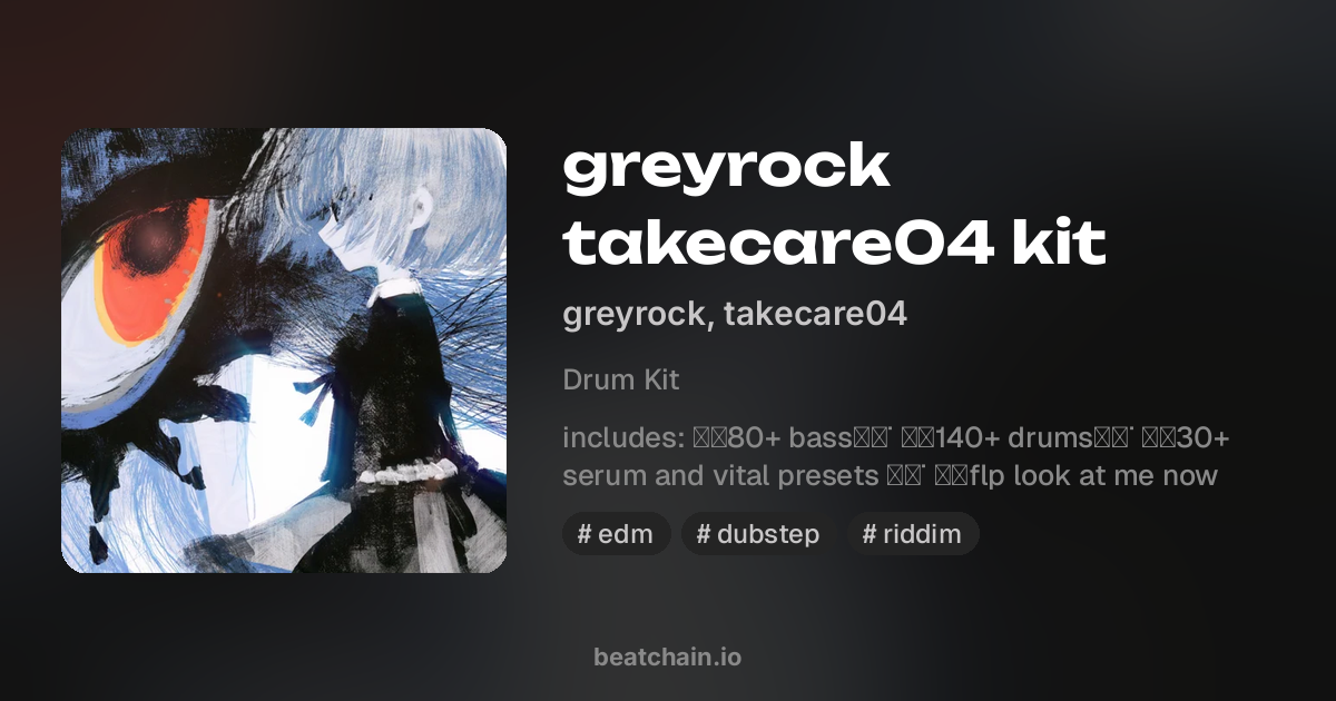 greyrock takecare04 kit — drum kit от greyrock | BeatChain