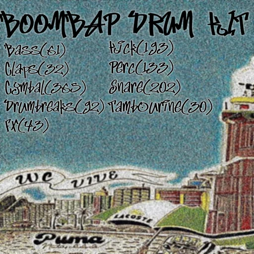 Boom Bap Drum kit