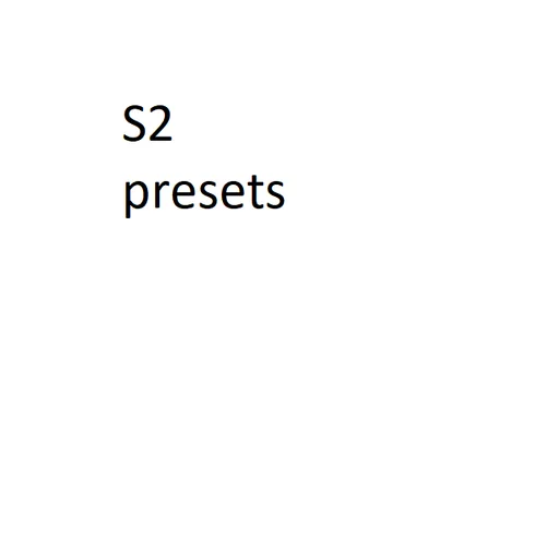 Bluewave S2 Presets