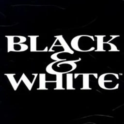 black & white