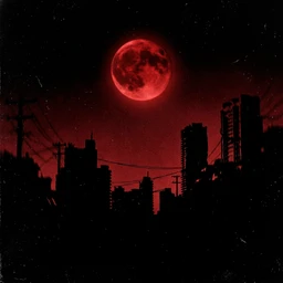 red moon
