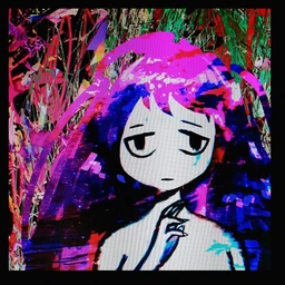 purple haired bitch