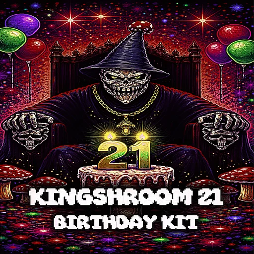 KINGSHROOM 21 BIRTHDAY KIT