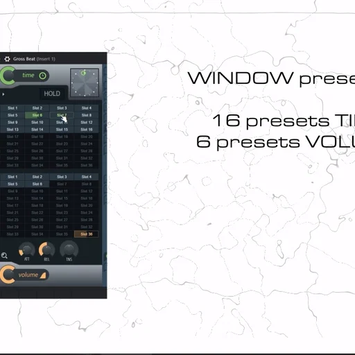 "window" gross beat presets kit