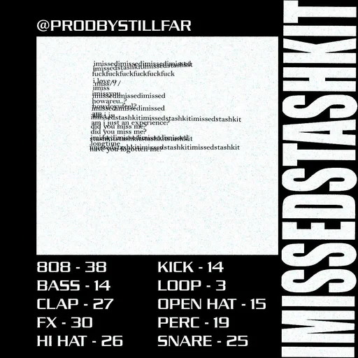 IMISSED STASH KIT by stillfaraway