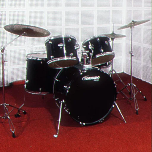 @livingpuff pop punk rock drum kit 2023