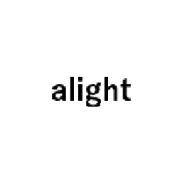 alight